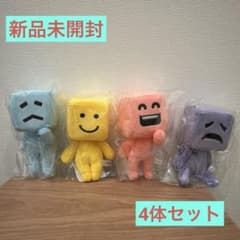 調子くん、絶好調、絶不調、不調のプロスピAぬいぐるみ4体セット