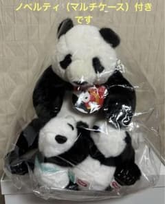 新品未開封】上野動物園 親子パンダぬいぐるみ シンシン シャオシャオ