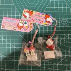 新品袋入り【レア】福岡限定 ハローキティ ストロベリーストラップ