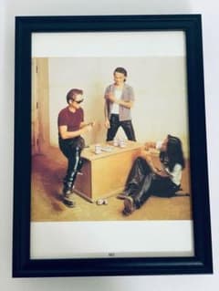 ブランキージェットシティ 浅井健一 雑誌切り抜き ポスター風 B5額縁