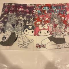 伊藤潤二 サンリオ ギャル富江 クリアファイル2種セット マイメロ