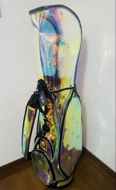 ホンマ限定非売品】 HONMA ホンマ スケルトン クリアキャディバッグ