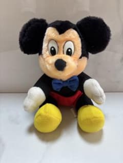 レア 希少 昭和 レトロ ディズニー ミッキーマウス ぬいぐるみ - メルカリ