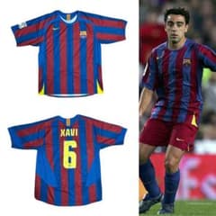 NIKE 05-06 バルセロナ H ユニフォーム #6 シャビ エルナンデス - メルカリ