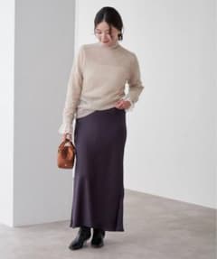 新品未使用イエナIENAダブルサテンスカート38ブラウン - メルカリ