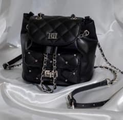 Darich ダーリッチ キルティングビジューミニリュック BLK 黒 - メルカリ