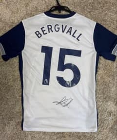 トッテナム ユニフォーム ルーカスベリヴァル サイン入り - メルカリ