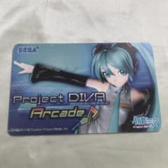 初音ミク Project DIVA Arcade ICカード - メルカリ