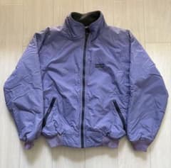 patagoniaシェルドシンチラジャケットラベンダー三角タグ80s USA製