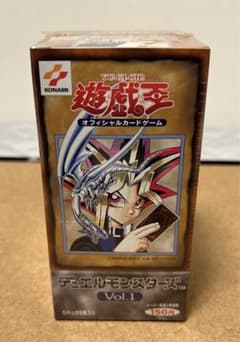 遊戯王 デュエルモンスターズ 絶版 vol.1 未開封BOX - メルカリ