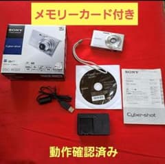 SONY Cyber-shot DSC-W320 デジタルカメラ メモリーカード - メルカリ