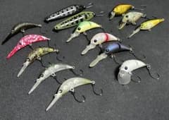 エリアトラウト ルアーセット ルアー クランク ミノー トラウト 管理