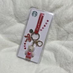 スターバックス バレンタイン2025 キーチェーンベアリスタ - メルカリ