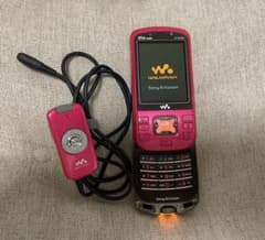 Sony Ericsson W42S ピンク au ガラケー - メルカリ