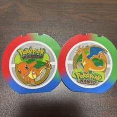 ポケパークカントー ピンバッジ リザードン ヒトカゲ 2点セット - メルカリ