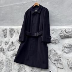 カシミヤ】 Burberry バーバリー ステンカラー コート 英国製 - メルカリ