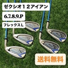 レディース ゼクシオ12 アイアン 5本 XXIO12 ゼクシオ L ブルー - メルカリ