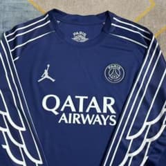 24/25 パリ・サンジェルマン アウェイ 長袖ユニフォーム - メルカリ