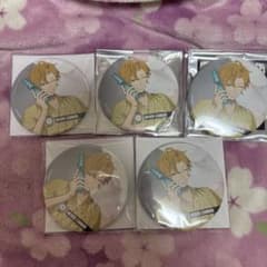 ヒプマイ ヒプノシスマイク 8thカフェ 缶バッジ 伊弉冉一二三 5つ