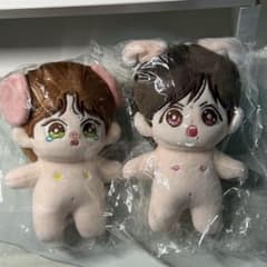 陳情令 bjyx 王一博肖戦肖战 ぬいぐるみ10cm - メルカリ