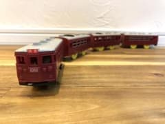 希少◇プラレール EC20 通勤特急 (阪急6300系) 4両編成☆昭和/レトロ