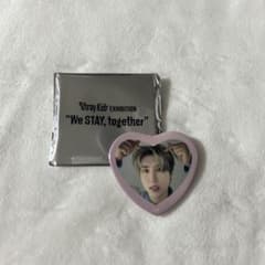 StrayKids スキズ ハンジソン 展覧会 EXHIBITION 缶バッチ - メルカリ