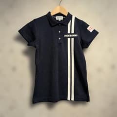 JACKBUNNY ネイビー ポロシャツ サイズ0 ジャックバニー - メルカリ