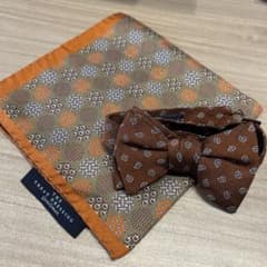 結婚式、披露宴、お色直し】新郎 タイ、チーフ - メルカリ