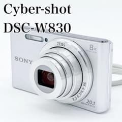 動作確認済み SONY Cyber-shot DSC-W830 シルバー - メルカリ