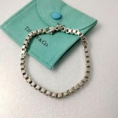 Tiffany＆Co. ベネチアン ブレスレット 18cm シルバー925 - メルカリ