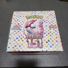 ポケモンカード151BOX小さいシュリンク破れあり - メルカリ