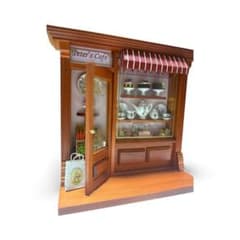 ミニチュア ロイターポーセリン ドールハウス ピーターズカフェ