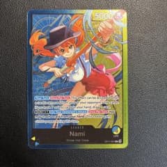 美品】ワンピースカード ナミ リーダーパラレル 英語版 - メルカリ