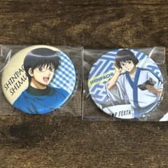 銀魂 JF ジャンプフェスタ2018限定 缶バッジ トッシー 志村新八 - メルカリ
