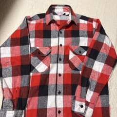 FROSTPROOF70s-80sチェックネルシャツS14MADE IN USA - メルカリ