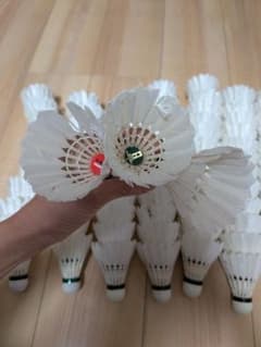 バドミントン中古シャトル240球＋クズシャトル120球サービス - メルカリ