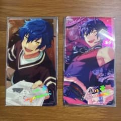 あんスタ 中国 招募 クリアカード フォトカード 漣ジュン A B セット