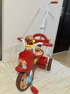 アンパンマン 折りたたみ三輪車 - メルカリ