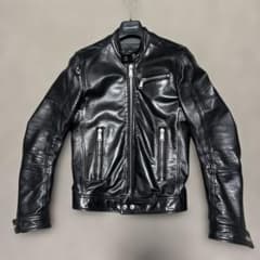 chocoleeel様専用ディースクエアード黒のレザーシングルライダースJK