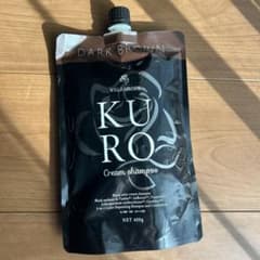 VALANROS KURO Cream shampoo ダークブラウン 400g - メルカリ