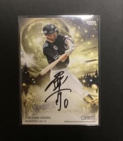 荻野貴司 10枚限定 BBM クロス直筆サインカード - メルカリ