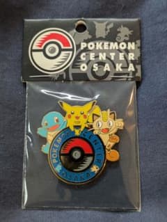 ポケモンセンター オーサカ 初代 ピンズ ゼニガメ ピカチュウ ニャース