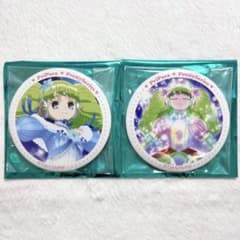 プリパラ ファルルいっぱい 缶バッジ 覚醒前 サイリウムチェンジ 2点