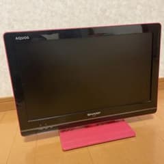 SHARP AQUOS ピンク液晶テレビ - メルカリ