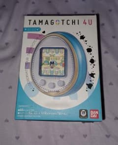 最安ショップ比較】 TAMAGOTCHI 4U BLUE (たまごっち 4U ブルー