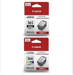 S様お取り置き Canon PIXUS 365 366 インクカートリッジセット - メルカリ