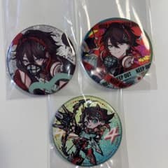 にじさんじ ふわぐさ 三枝明那 StunMode ランダム缶バッジ3個セット