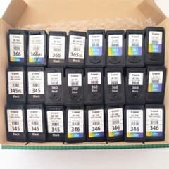 使用済み キャノン Canon インクカートリッジ 345.346等24個 - メルカリ
