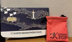 新品未使用】京都マラソン2025 オリジナルネックゲイター&折りたたみ式