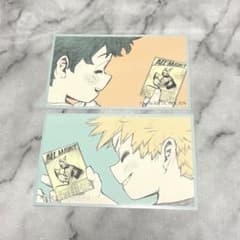 緑谷出久 爆豪勝己 幼少期 ヒロアカ原画展 メモリアルコレクション